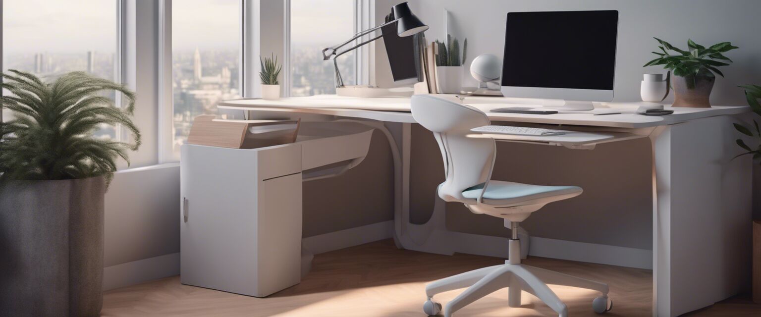 Ergonomic sensory desk