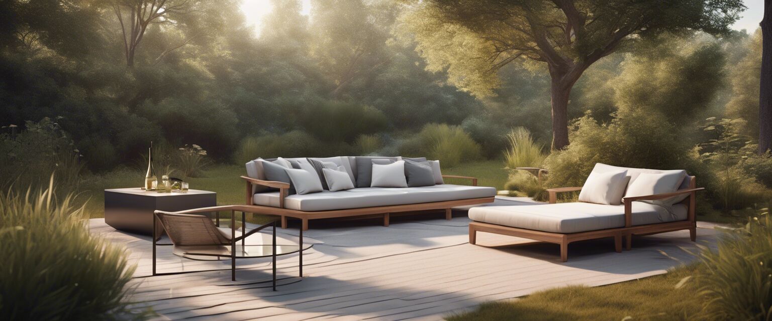 Outdoor Sensory-Friendly Furniture